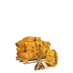 Haardhout in netzakken ovengedroogd – 20 zakken (beuken/essen)