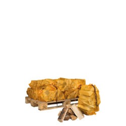 Haardhout in netzakken ovengedroogd – 10 zakken (beuken/essen)