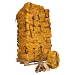 Haardhout in netzakken ovengedroogd – 60 zakken (beuken/essen)